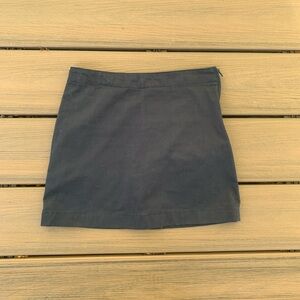 Navy Blue Uniform Skort